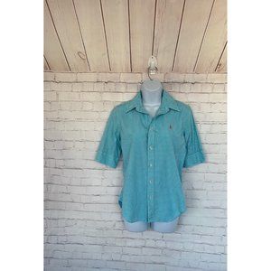 Vintage Ralph Lauren sport gingham shirt size 10